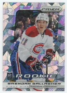 2013-14 Panini Prizm Cracked Ice Rookie Brendan Gallagher 30/10 - Photo 1 sur 3