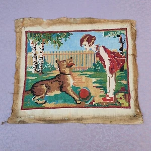Vishivka,Handarbeit,Wanddekor,Malerei,Stickerei,Altes Gemälde,Ukrainisch - Bild 1 von 7
