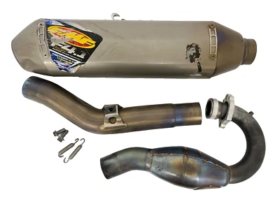2013 - 2016 KX250F FMF Factory 4.1 Titanium Muffler Silencer  ( has dents ) Foto 1 de 4
