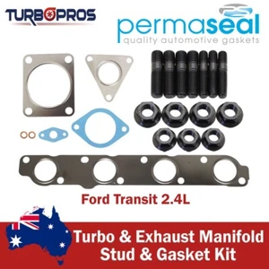 Permaseal Turbo&Exhaust Manifold Stud&Gasket For Ford Transit 2.4L - Picture 1 of 8