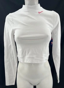 NEW Cincinnati Bearcats Champion White Mock Neck LS Tee Shirt Women's M - Picture 1 of 10