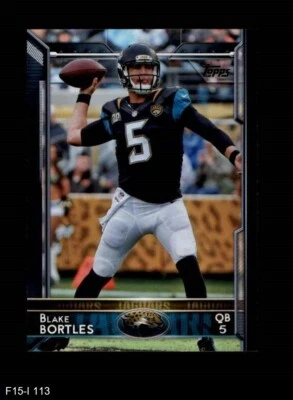 2015 Topps #113 Blake Bortles Jaguars Central Florida 8 - NM/MT - Image 1 of 2