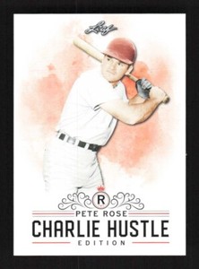 2020 Leaf Charlie Hustle Edition Pete Rose #02