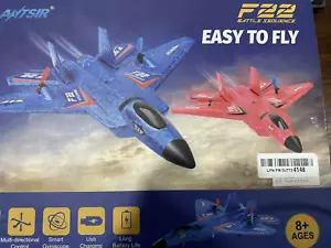 BATTLE SEQUENCE ANSTIR RC PLANE F22 RAPTOR & F35 - Picture 1 of 4