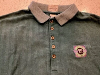 蔻驰 🏉Vince Lombardi 标签经典锦标赛衬衫,XL 绿湾包装工 — 第 1/4 张图片