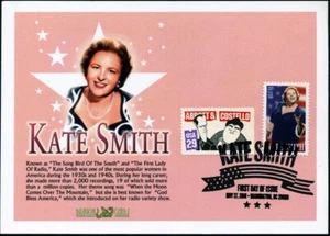 Sc. 4463 Kate Smith Dragon Cards FDC – Abbott & Costello Combo - Picture 1 of 1