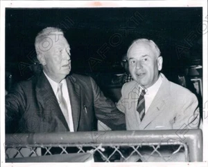 1957 International Baseball League Frank Shaughnessy George Storer foto stampa - Foto 1 di 2