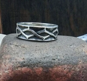Retired James Avery Crown of Thorns Ring Size 10 - Picture 1 of 4
