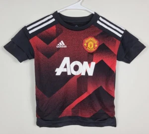 Manchester United Adidas Soccer Training Shirt Pre Match Youth Size XS - Picture 1 of 11