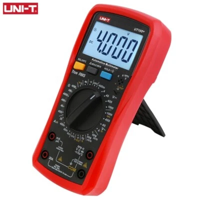 UNIT UT105+ Automotive Multimeter Digital True RMS VFC Dwell Angle RPM OHM Test - Image 1 of 4