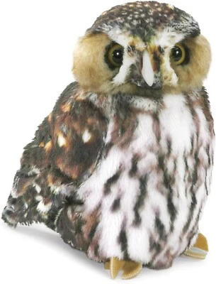 Folkmanis Pygmy Owl Hand Puppet - Image 1 of 4