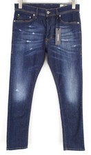 DIESEL Tepphar R7NA8 W29/L32 Men Jeans Slim Carrot Low Stretch Distressed Denim