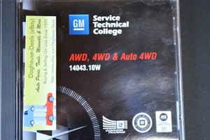 2000 AWD 4WD Auto 4WD Training, GM Service Technical College Disc, 14043.10W - Picture 1 of 2