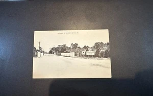 Delaware Beach, Vintage Rehoboth Beach Delaware Postkarte, Eingang zu Rehoboth - Bild 1 von 2