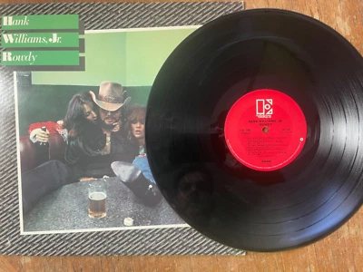 Hank Williams Jr. Rowdy LP 1981 Elektra 6E-330 VG - Image 1 of 4