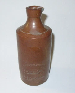 Stoneware Bottle J.Bourne and son Derby Pottery P. & J Arnold London England    - Picture 1 of 10