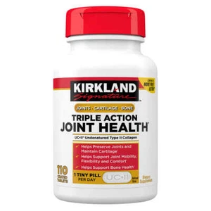 Kirkland Signature Triple Action Joint Health, 110 Tablets - Photo 1 sur 8