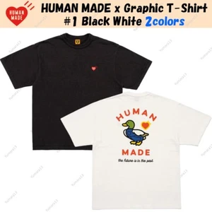 HUMAN MADE x Graphic T-Shirt #1 Black White 2colors Size S-3XL - Picture 1 of 5