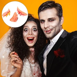 20 Pcs Silicone Halloween Teeth Model Zombie Teeth Party Props - Picture 1 of 12