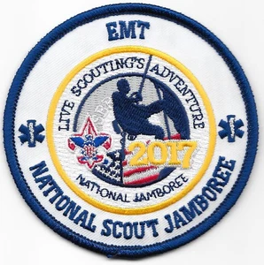 EMT Patch 2017 National Jamboree Boy Scouts of America BSA BP - Picture 1 of 1
