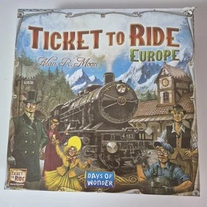 Giorni delle Meraviglie DOW7202 Biglietto per Cavalcare Europa Gioco da Tavolo - Foto 1 di 7