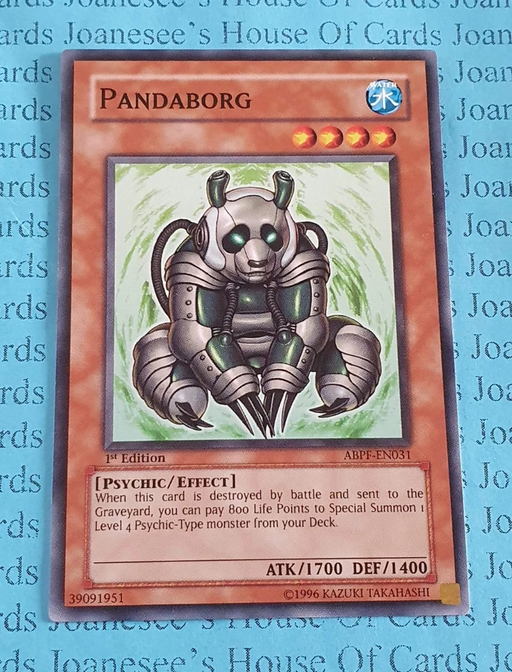 ABPF-EN031 Pandaborg Yu-Gi-Oh Card 1st Edition New - Image 1 of 4