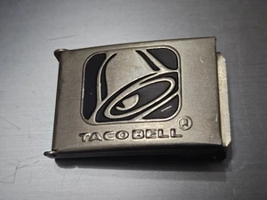 Hebilla de cinturón Taco Bell Crew usada de colección buen estado - Imagen 1 de 4