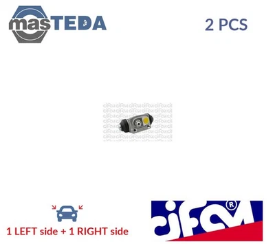 101-707 PAR CILINDRO FRENO RUEDA TAMBOR CIFAM TRASERO 2 PIEZAS PARA MG MG ZS 120,2.0 TD Foto 1 de 4