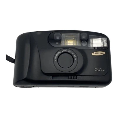Cámara apuntar y disparar SAMSUNG AF-333 35 mm enfoque automático flash automático *Leer* Foto 1 de 4