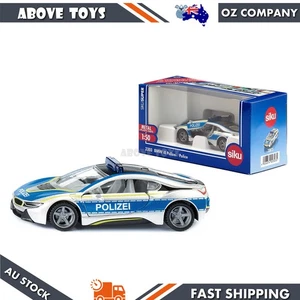 Siku 1:50 Scale BMW I8 Police Car Diecast Model Collectible - Picture 1 of 8