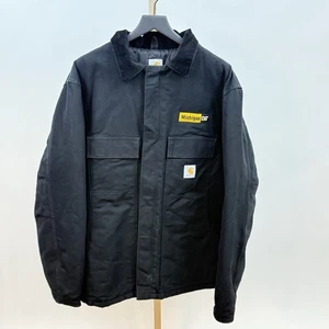 Carhartt RN#14806 Herren Größe Large Tall schwarz Kragen und gefüttert "Michigan Cat" - Bild 1 von 16