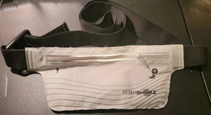 Aftershokz grau 25"-52" Laufen Sport-Gürtel Bauchtasche reflektierend & Ladegerät! - Bild 1 von 7