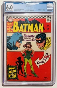 BATMAN #181 CGC 6.0 1ST APPEARANCE OF POISON IVY DC COMICS 1966 - Picture 1 of 2