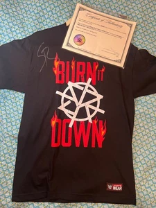 Camiseta autografiada de Seth Rollins con certificación WWE 1 de 15 - Imagen 1 de 4