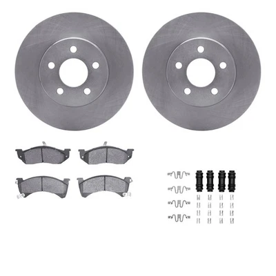For Chrysler New Yorker 88-90 R1 Concepts Front Brake Kit w Optimum Pads Foto 1 de 3