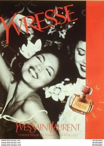 Kosmetikwerbung Yves-Saint-Laurent Yvresse 1983 - Bild 1 von 1