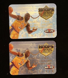 Aros de la NBA 1997-98 - viajero frecuente Shaquille O'Neal #10 (2 cartas) - Imagen 1 de 3