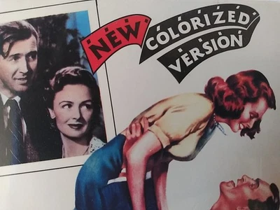 It's a Wonderful Life VHS 1989 Colorized Version JAMES STEWART DONNA REED COLOR - Image 1 of 4