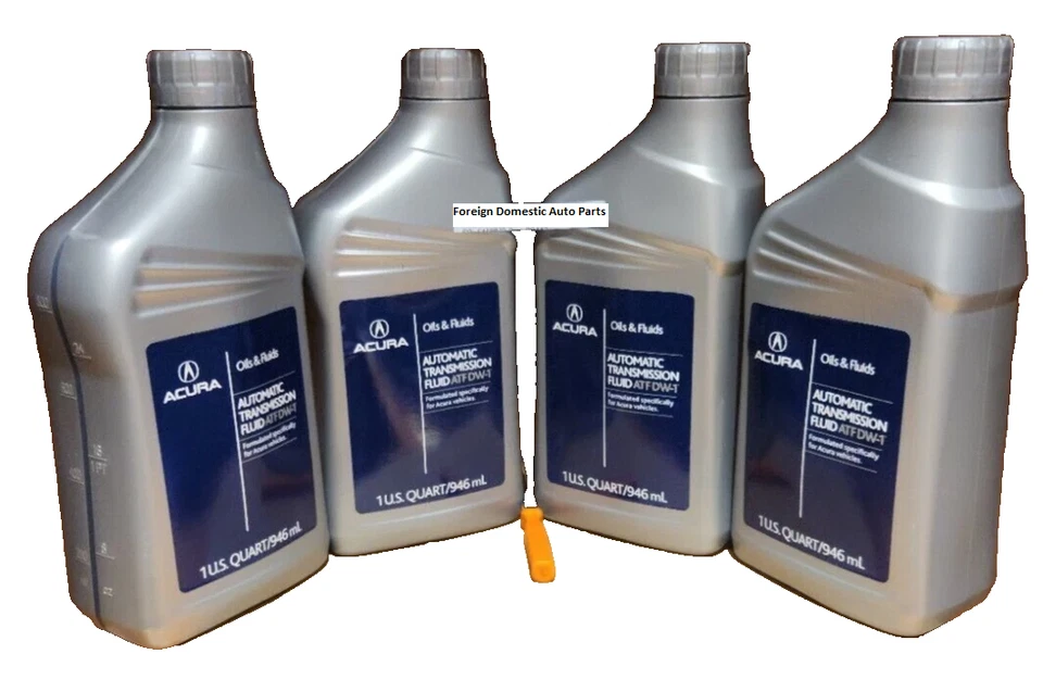 4x QTS Acura OEM ATF DW-1 Automatic Transmission Fluid ATF Z1 NEW SEALED - Image 1 of 1