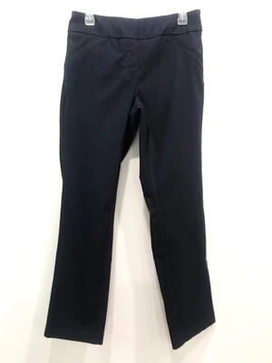 VESTIDO/CALÇA DE CARREIRA KIM ROGERS PETITE FEMININO TAMANHO 12P AZUL ESCURO PULL-ON STRETCH - Imagem 1 de 4