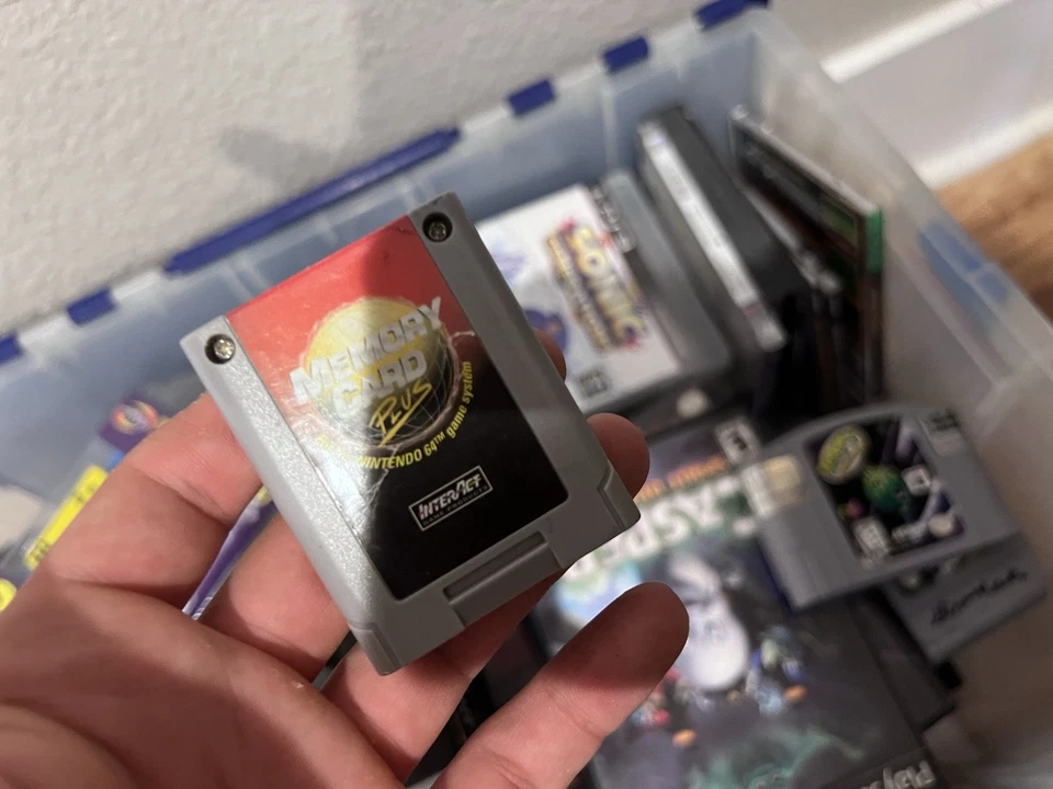memory card plus for nintendo 64 n64 Interact - Image 1 of 1