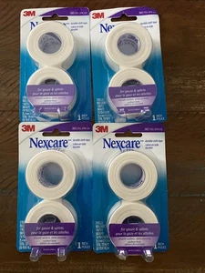 3x Nexcare Langlebiges Gewebeband Webband 1" x 10 Yds, 2 Rollen Klebeband pro Packung - Bild 1 von 2