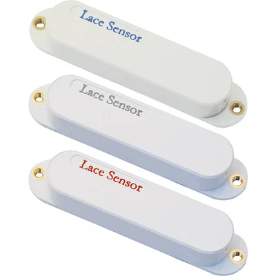 Lace Sensor Blue-Silver-Red 3-Pack S-S-S Pickup Set White - Image 1 of 3