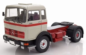 Road Kings 1:18 MERCEDES LPS 1632 GRIS ROJO NEGRO 1969 modelo diecast - RK180023 - Imagen 1 de 10