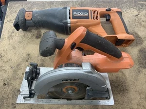 Ridgid R845 Cordless 18V 6 1/2” Inch Circular Saw W/ R844 Saw PARTS ONLY - Picture 1 of 9
