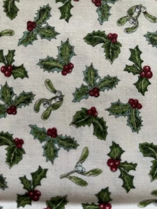 Spruce Mountain by Deborah Edwards for Northcott Cotton Fabric Holly #22231 - Picture 1 of 9