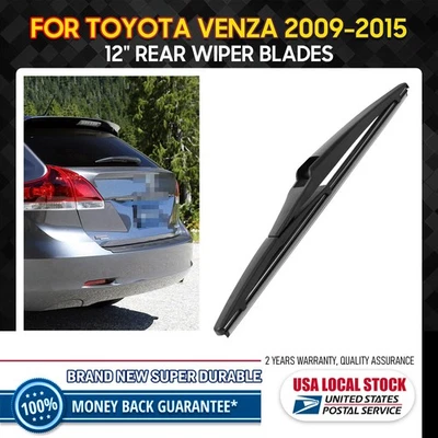 Limpiaparabrisas trasero calidad OE premium 12" apto para Toyota Venza 2010-15 Foto 1 de 4