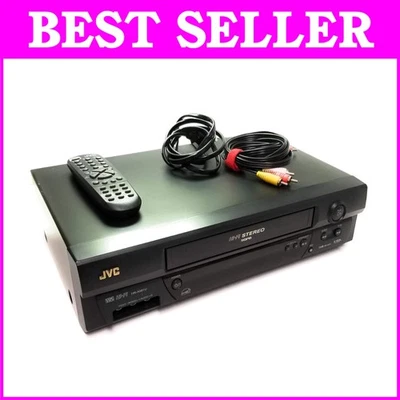 VCR Hi-Fi 4 cabeças com quase reprodução S-VHS para experiência de áudio/visual superior - Imagem 1 de 3