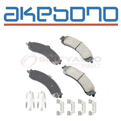 Akebono Pro-ACT Rear Disc Brake Pad Set for 2002-2006 GMC Sierra 1500 - af Foto 1 de 4