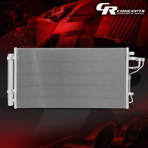 AC A/C CONDENSER AIR CONDITIONING FOR 2011-2016 HYUNDAI SONATA KIA OPTIMA 2.4L - Picture 1 of 7